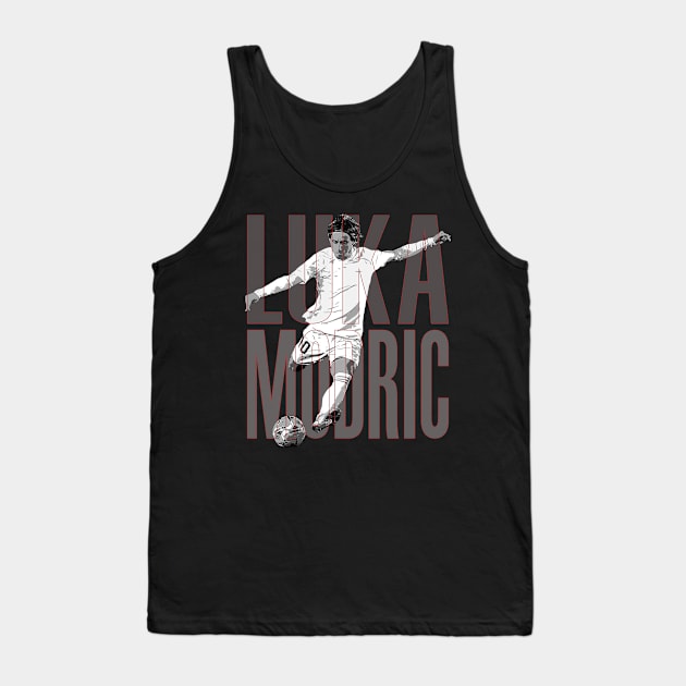 Luka Modric Legend Tank Top by StoneSoccer